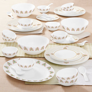 Larah by Borosil, Shalimar Dinner Set
