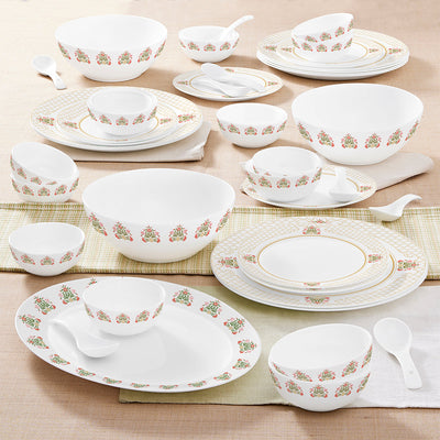 Larah by Borosil, Shalimar Dinner Set