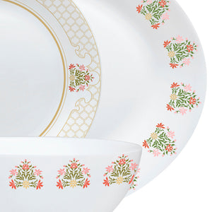 Larah by Borosil, Shalimar Dinner Set