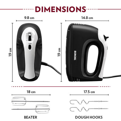 Borosil Smartmix Hand Mixer