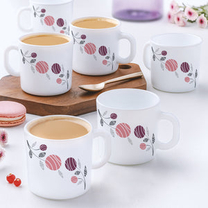 Larah By Borosil Dahlia Mug Set