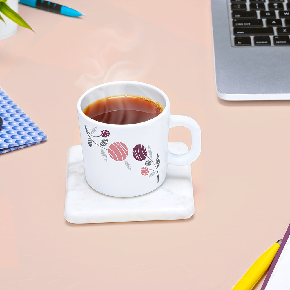 Larah By Borosil Dahlia Mug Set