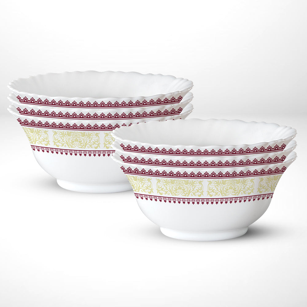 Larah by Borosil Elega Soup Bowl Set