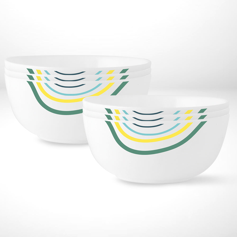 Larah by Borosil Mia Veg Bowl Set