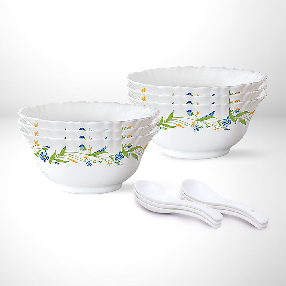 Larah by Borosil Cripper Soup Bowl Set