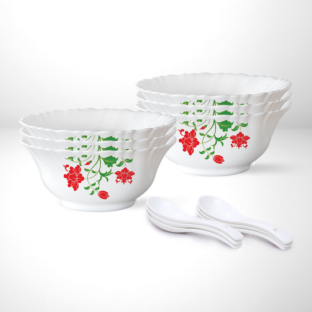 Larah by Borosil Hazel Soup Bowl Set