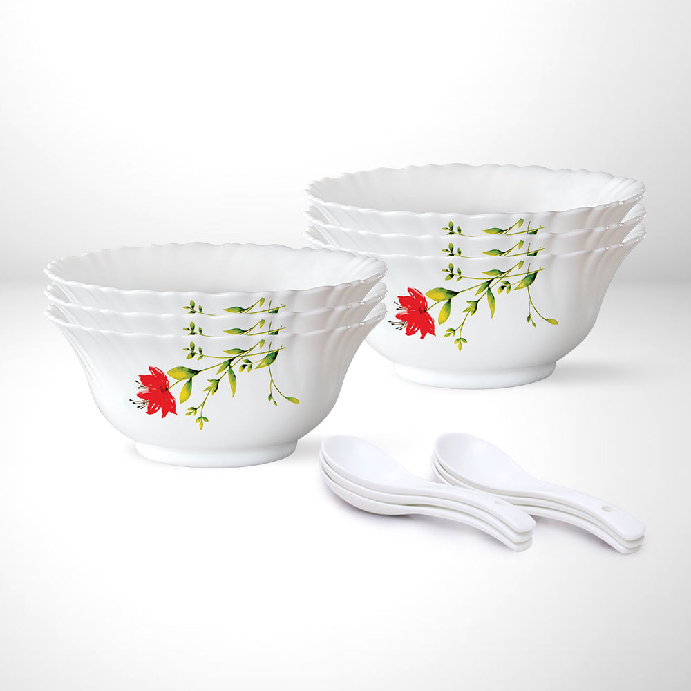 Larah by Borosil Oriental Soup Bowl Set