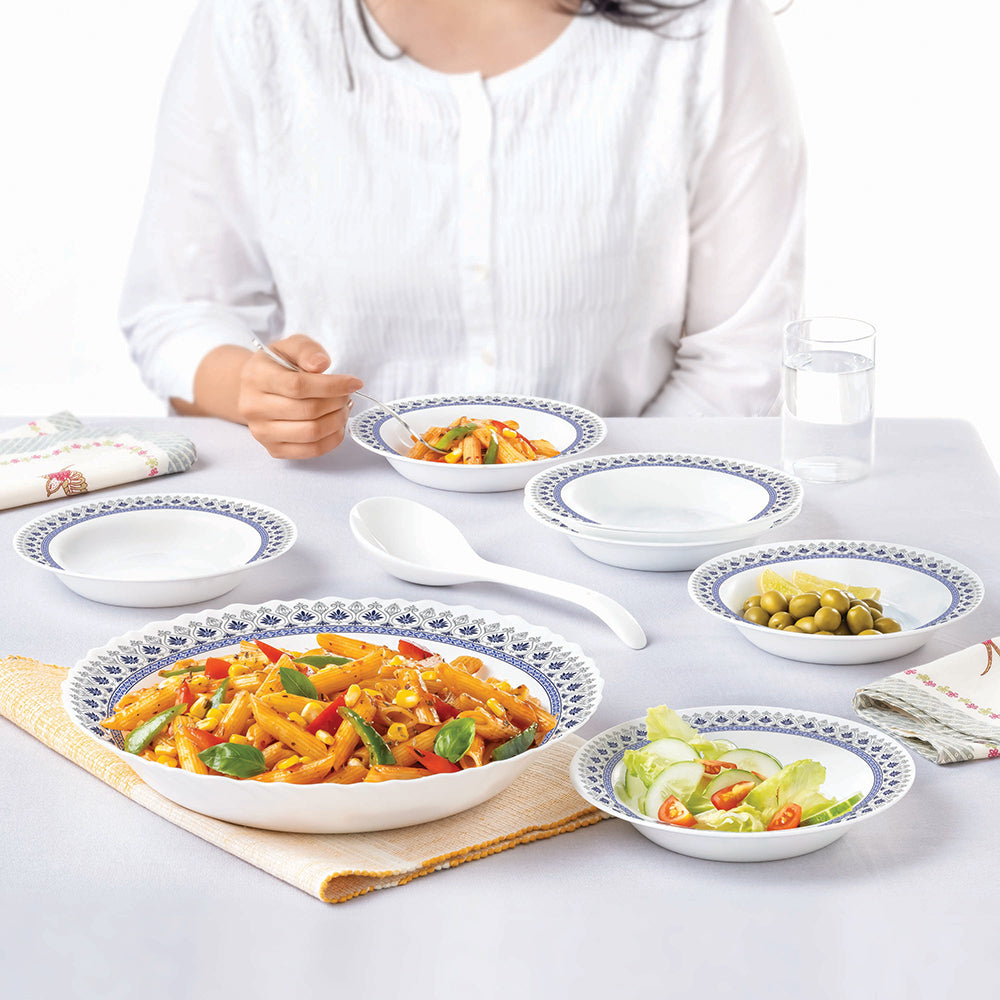 Larah by Borosil Ocean Pasta Set