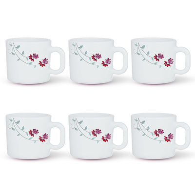 Larah by Borosil Flower Pot Mug Set