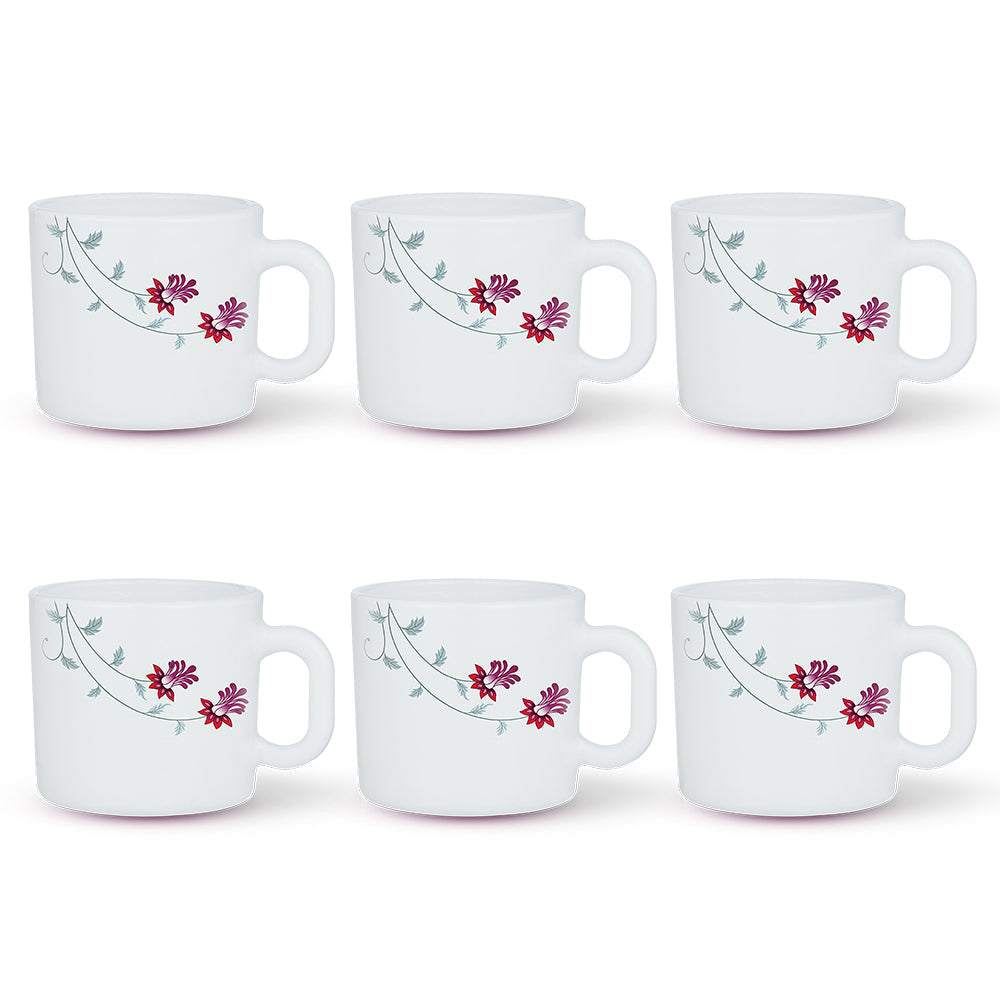 Larah by Borosil Flower Pot Mug Set