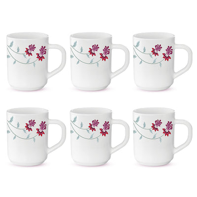 Larah by Borosil Flower Pot Mug Set