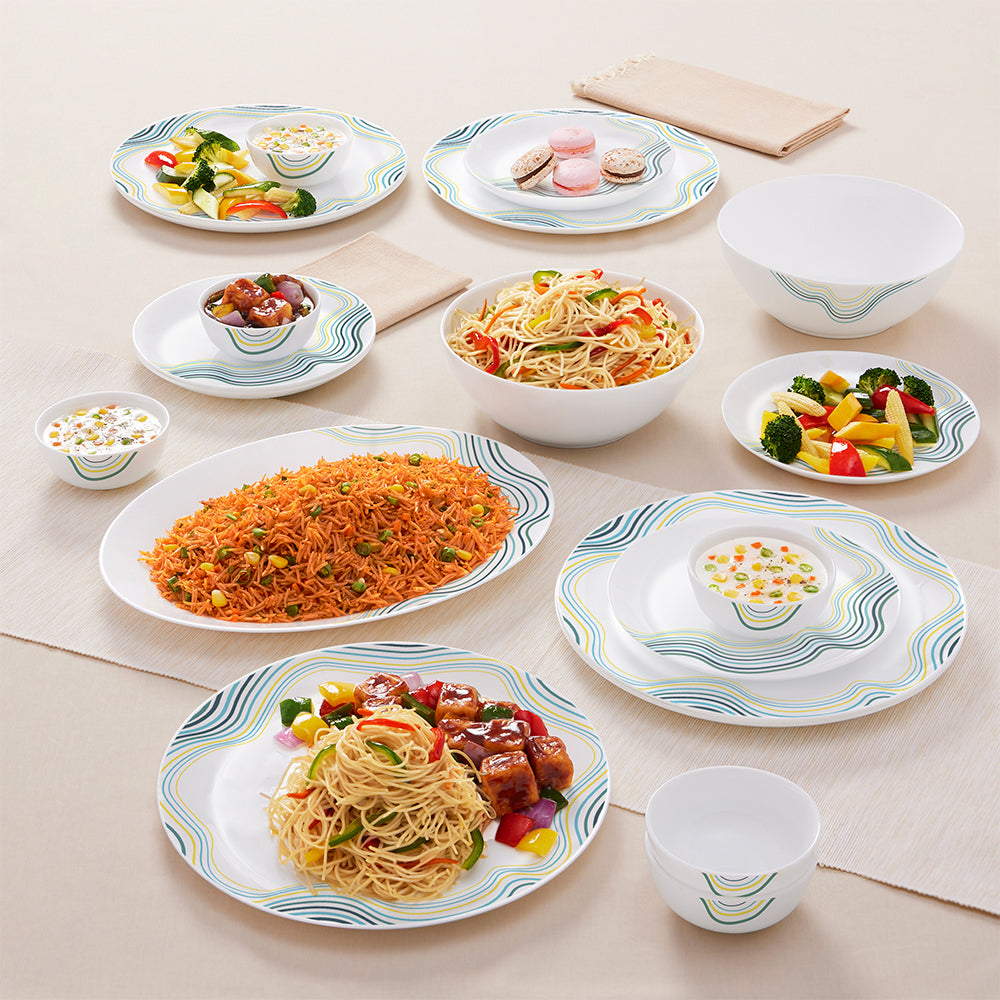 Larah by Borosil Mia Dinner Set