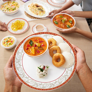 Larah by Borosil Ragina Dinner Set