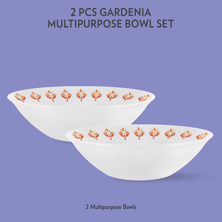 Larah by Borosil Gardenia Multipurpose Bowl