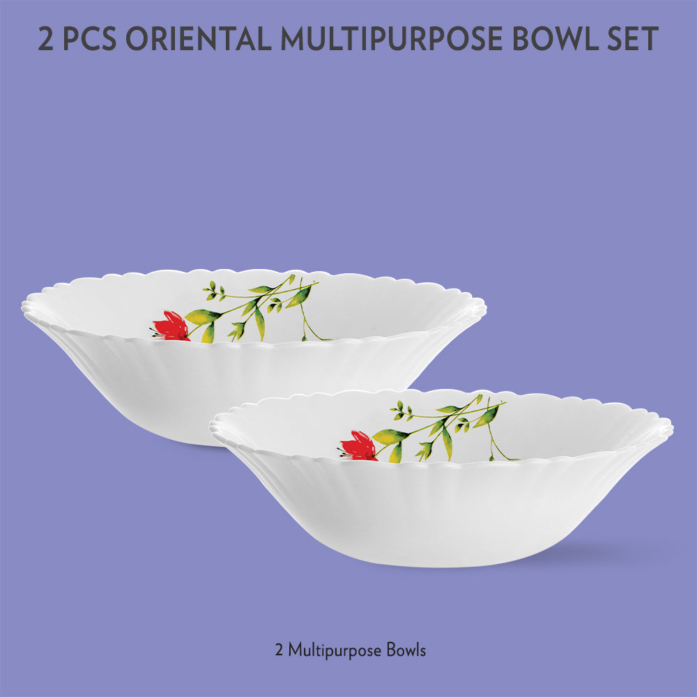 Larah by Borosil Oriental Multipurpose Bowl