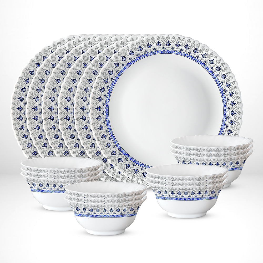 Larah by Borosil Ocean Thali Set