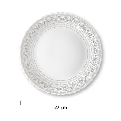 Larah by Borosil Classic Full Plate Set