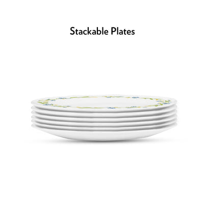 Larah by Borosil Cripper Full Plate Set