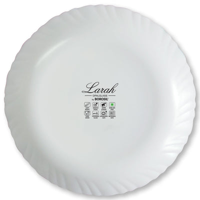 Larah by Borosil Cripper Full Plate Set
