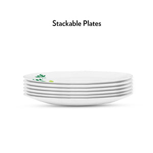 Larah by Borosil Fern Full Plate Set