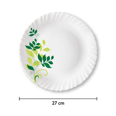Larah by Borosil Fern Full Plate Set