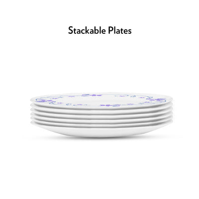 Larah by Borosil Flora Full Plate Set