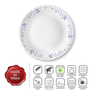 Larah by Borosil Flora Full Plate Set