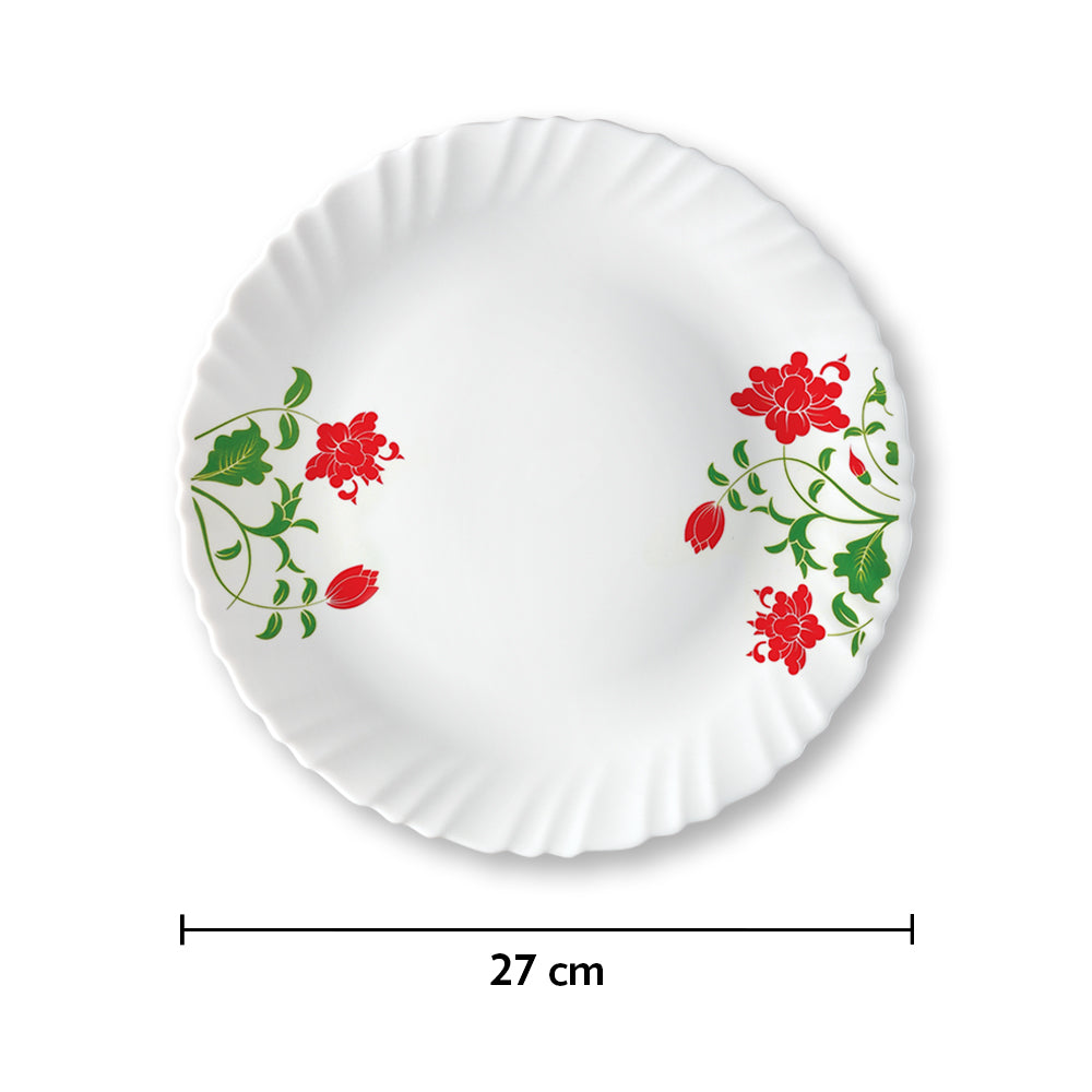 Larah by Borosil Hazel Full Plate Set