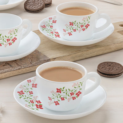 Larah by Borosil Janus Cup n Saucer Set