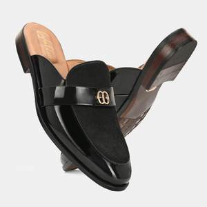 Stallion Slip-On Mules by Lafattio