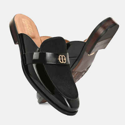Stallion Slip-On Mules by Lafattio