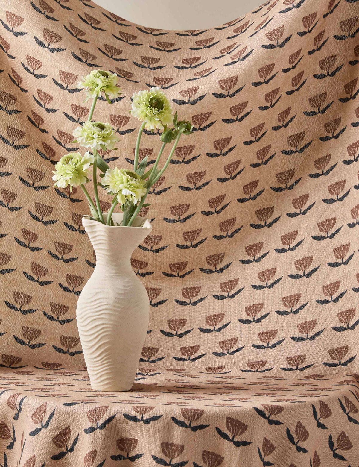 Janna Linen Fabric by Sarah Sherman Samuel