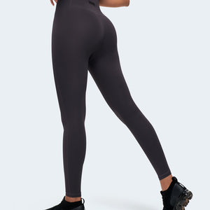 Nakedfeel High Waisted Leggings - Tephra Gray