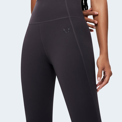Nakedfeel High Waisted Leggings - Tephra Gray