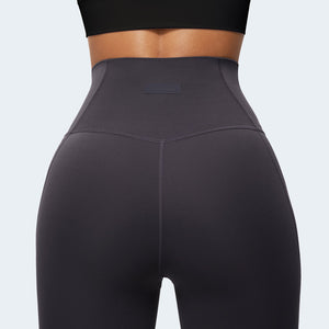 Nakedfeel High Waisted Leggings - Tephra Gray