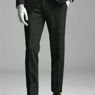 Napolean Esso Tartan Olive Wool Pants