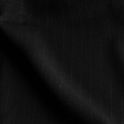 Napolean Party Stripe Black Wool Jacket