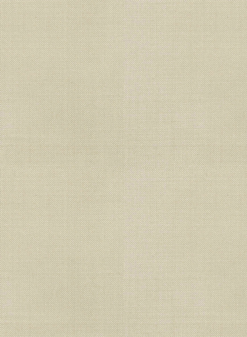 Napolean Light Beige Wool Tuxedo Jacket