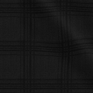 Napolean Brook Overcheck Black Wool Jacket