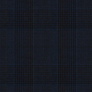 Napolean Devon Check Blue Wool Jacket
