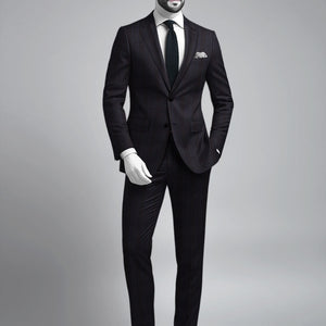 Napolean Devon Check Violet Wool Suit