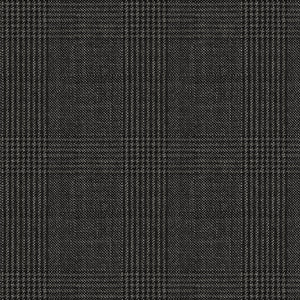 Napolean Esso Tartan Charcoal Wool Suit