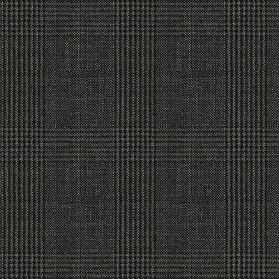 Napolean Esso Tartan Charcoal Wool Suit