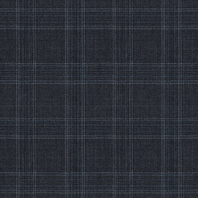 Napolean Gisde Glen Blue Wool Jacket