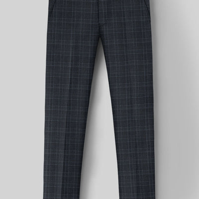 Napolean Gisde Glen Blue Wool Suit