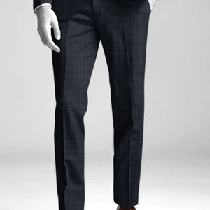 Napolean Gisde Glen Blue Wool Suit