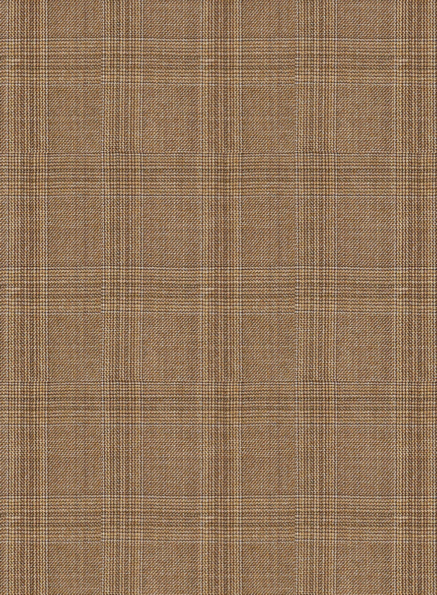 Napolean Gisde Glen Brown Wool Suit
