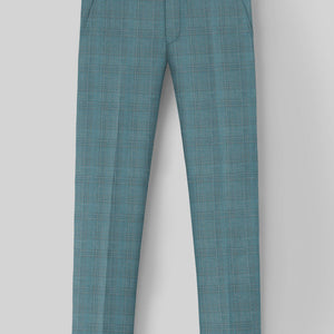 Napolean Gisde Glen Light Blue Wool Pants