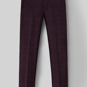 Napolean Gisde Glen Purple Wool Suit