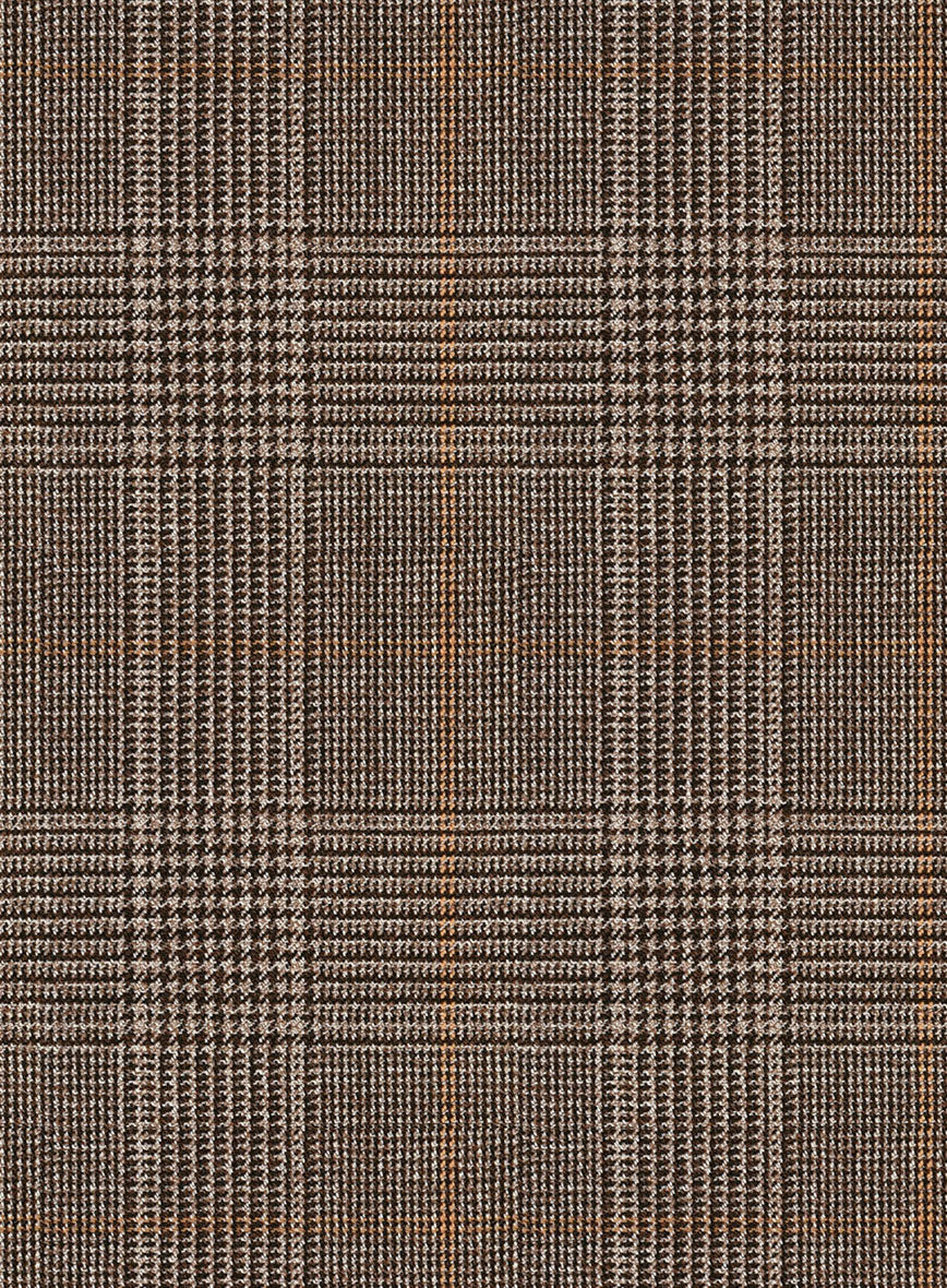Napolean Porter Prince Of Wales Brown Wool Pants